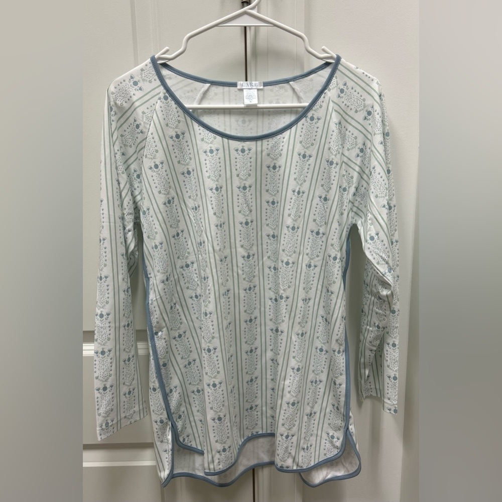 NWOT Lake Pajamas Pima Long-Long Set